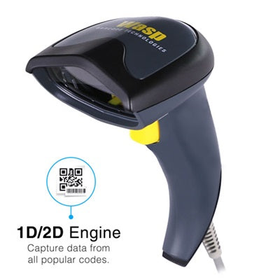 Wasp WDI4200 2D Barcode Scanner-Corded